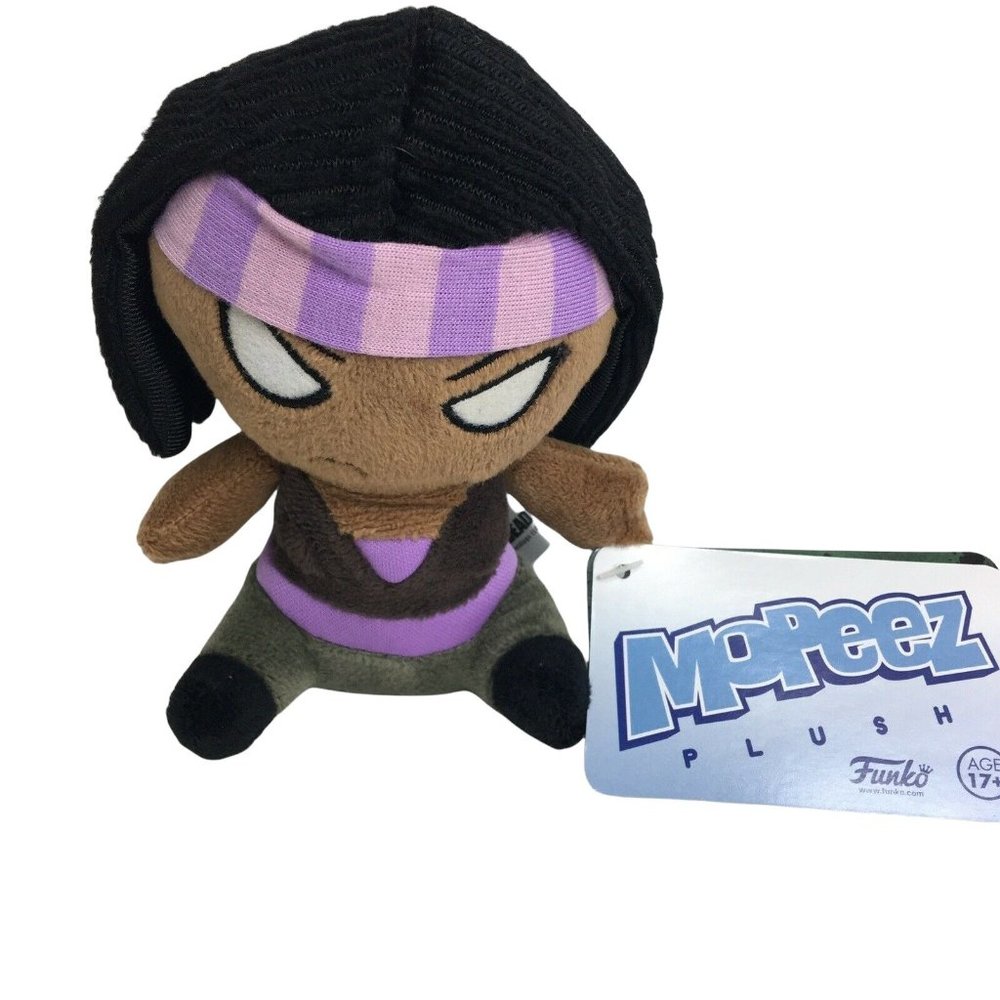 Funko Mopeez The Walking Dead Plush Michonne Stuffed Animal Figure New